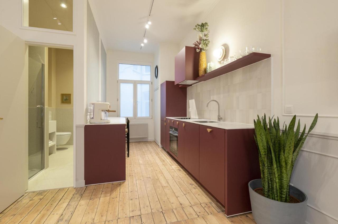 Ferienwohnung Shway - Le Leopold Antwerpen Exterior foto